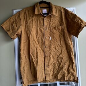 TOPO DESIGNS - Large Short Sleeve Button Down - 100% Cotton